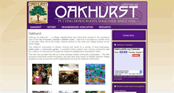 Desktop Screenshot of oakhurstga.org